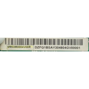 MAIN FUENTE PARA TV VIZIO NUMERO DE PARTE 6M03M0004V00R / TP.MT5581.PB761 / 6M03A0004L00J / PANEL V400HJ9-D03 / MODELO D40F-G9 LINIXTLW