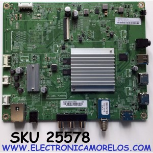 MAIN PARA SMART TV ONN DE 65" ROKU 4K UHD CON HDR RESOLUCION (3840 × 2160) / NUMERO DE PARTE XKCB01K003 / 715G8501-M01-B00-005T / 905TXKSC65080500MX / KSC650805 / 5119915  M / PANEL TPT650WR-QUBF90.K   REV:S9WP1C / MODELO 100012587