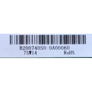 MAIN PARA TV WESTINGHOUSE NUMERO DE PARTE WR40FX2019 / CH_XC9C_A / TPD.MS1603.PB751 / B20074050-0A00060 / PANEL C400Y19-5C / MODELO  WR40FX2019