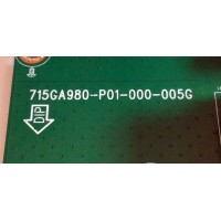 LED DRIVER PARA TV VIZIO NUMERO DE PARTE LNTVJT12ZAAAJ / 715GA980-P01-000-005G / JT12ZAAAJ 4904509 N 0203 / 2024 / MODELO P75Q9-H1