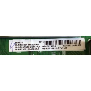 MAIN PARA TV TCL / NUMERO DE PARTE 08-SS65CUN-OC417AA / 40-RT73H1-MAA2HG / RTD2873 / RT73H1 / 08-RT73001-MA200AA / 08-RT73001-MA300AA / GTC007413A / V8-RT73K01-LF1V1516 / PANEL LVU650NDBL  SD9W04 / MODELO 65R625