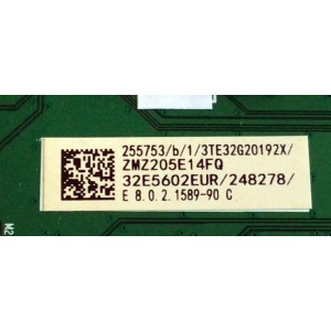 MAIN FUENTE (COMBO) PARA TV HISENSE / NUMERO DE PARTE 255753 / RSAG7.820.8974/ROH / 32E5602EUR / 248278 / PANEL JHD315V1H72-TXL1/S0/GM/ROH / MODELO 32H4030F1