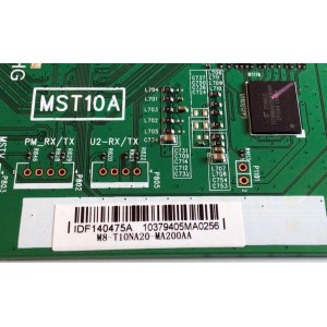 MAIN PARA SMART TV HITACHI ROKU 4K UHD CON HDR RESOLUCION (3840 × 2160) / NUMERO DE PARTE IDF140475A / 40-MST10A-MAA4HG / MST10A / M8-T10NA20-MA200AA / 10379405MA / 7.5.0.1610 / PANEL LVU500NDEL / MODELO 50R81