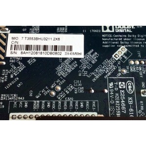 MAIN FUENTE (COMBO) ELEMENT / NUMERO DE PARTE 8AH1208 / CV3553BH-U32 / 7.T3553BHU3211 / 7.T3553BHU3211.2X6 / E254667 / H2E02259B0 / 8AH12081810DB0802 / MODELO ELEFW328