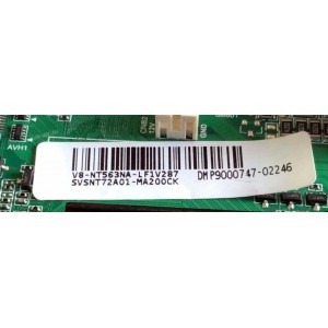 MAIN FUENTE (COMBO) PARA TV PHILIPS / NUMERO DE PARTE SVSNT72A01-MA200CK / TPD.NT72563.PB782 / 3NT725A2 / V8-NT563NA-LF1V287 / P509E210656A2 / E320008 / MODELO 32PFL4504 / 32PFL4504/F8