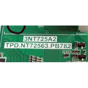 MAIN FUENTE (COMBO) PARA TV PHILIPS / NUMERO DE PARTE SVSNT72A01-MA200CK / TPD.NT72563.PB782 / 3NT725A2 / V8-NT563NA-LF1V287 / P509E210656A2 / E320008 / MODELO 32PFL4504 / 32PFL4504/F8