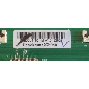 T-CON PARA TV SCEPTRE / NUMERO DE PARTE CV500U1-T01-M V1.0 / 0XE04A / PANEL V500U1-T01 / MODELO W50 / U515CV-U