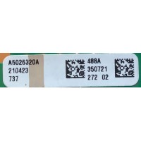 LED DRIVER PARA TV PARA TV SONY / NUMERO DE PARTE A-5026-320-A / A5026320A 488 / 1-006-902-11 / 100690111 / A-5026-320-A 488 / PANEL YDBM065DCS11 / MODELO XR-65X90J / XR65X90J / XR-65X90CJ / XR65X90CJ