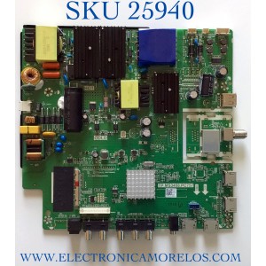 MAIN FUENTE (COMBO) PARA TV SCEPTRE 4K UHD / NUMERO DE PARTE DCCK202005-035 / TP.MS3458.PC757 / Z20061315 / 1.05.01.0010128-000 / PANEL DXCV500U2-T01-V01 / CV500U2-T01-V01  / MODELO W50 / W50 U515CV-UMR