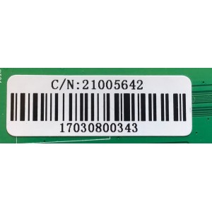 MAIN FUENTE (COMBO) PARA TV WESTINGHOUSE / NUMERO DE PARTE ST6308RTU-AP1 / 110105001929 / 1602-17010022-2 / LC430DUY-SHA1 / 424525 / 21005642 / PANEL MD4309YTLF / MODELO ''43''
