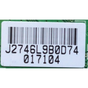T-CON PARA TV SAMSUNG NUMERO DE PARTE LJ94-02746L / 320AP03C2LV0.2 / MODELO LN32B360C5DXZA