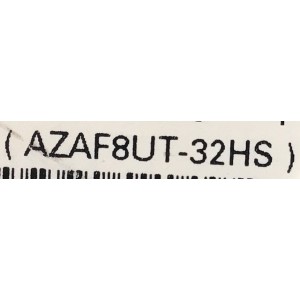 MAIN FUENTE PARA TV SANYO NUMERO DE PARTE AZAF8UT-32HS / BA6AFHG0201 3 / DISPLAY LSC320AN09-G01 / MODELO  FW32D08F
