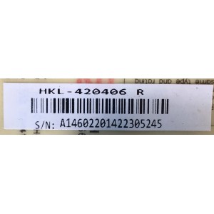 FUENTE PARA TV WESTINGHOUSE NUMERO DE PARTE HKL-420406 / 6003050479 / MODELO DWM42F2G1