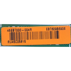 MAIN PARA TV LG NUMERO DE PARTE EBT62966906 / EAX65610206 / PANEL LC470DUE (FG)(A4) / MODELO 47LB6100-UG.BUSWLQR / 47LB6100-UG / 47LB6100