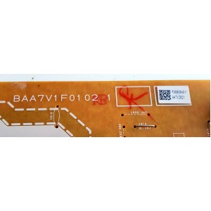 FUENTE DE PODER PARA TV PHILIPS / NUMERO DE PARTE AA7VZ021 / BAA7V1F0102 1 / AA7V1MPW-001 / BAA7V1F0102 1 / PANEL UADV1XT / UADV1XTL / MODELOS 43PFL5602/F7 / 43PFL5602/F7A / 43PFL5922/F7 ME1