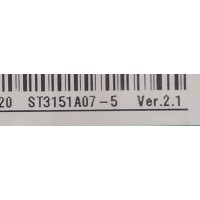 MAIN FUENTE ((COMBO)) PARA TV TCL HD ((ROKU TV)) / NUMERO DE PARTE 30800-000625 / 40-MR16X1-MPB2HG / 30801-000585 / 11602-500655 / MR16X1 / V8-MR16K01-LF / DISPLAY ST3151A07-5 VER.2.1 / MODELO 32S355