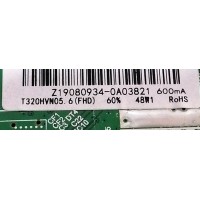 MAIN FUENTE ((COMBO)) PARA TV SCEPTRE HD / NUMERO DE PARTE Z19080934 / TP.MS3553.PB819 / T320HVN05.6 / 2605634A0 / DISPLAY PT320AT01-1 VER.1.9 / MODELO E32 KHTV53LA