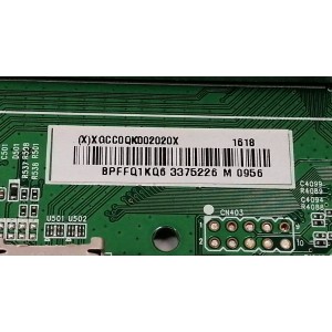 MAIN PARA TV SHARP ((ROKU TV)) / NUMERO DE PARTE XGCC0QK002 / 715G7228-M01-001-004Y / (X)XGCC0QK002020X / E342828 / BPFFQ1KQ6 / PANEL TPT315B5-HVN05.A REV:S800H / MODELO LC-32LB481U