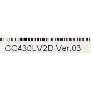 MAIN FUENTE ((COMBO)) POLAROID / NUMERO DE PARTE 100950X00430P / CV950X-K42 / 7.T950XK421200.3A2 / ACK15462101DA / 5549 / DISPLAY CC430LV2D VER.03 / MODELO PTV4317ILED