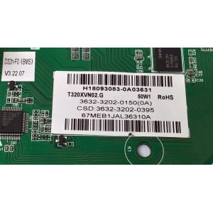 MAIN FUENTE ((COMBO)) PARA TV VIZIO / NUMERO DE PARTE 3632-3202-0150 / TPD.MT5581.PB754 / 3632-3202-0395 / T320XVN02.G / 363232020150 / DISPLAY T320XVN02.G / MODELO D32H-F0 / D32H-J04