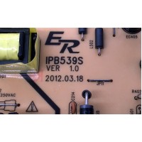 FUENTE DE PODER PARA TV PROSCAN / RCA / NUMERO DE PARTE RE46DZ1751 / IPB539S / E1-53910051-ER / E1-53910061-ER / MODELOS PLC3708A / 39LB45RQ