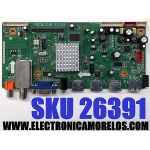 MAIN PARA TV APEX / NUMERO DE PARTE 1B1J2337 / T.RSC8.10A 11153 / LTA320AP29-W / TXACB5K00808 / T.RSC8.10A / T.RSC8.10A / PANEL V460H1-L06 / MODELO LD4688T