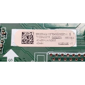 MAIN FUENTE ((COMBO)) PARA TV HISENSE FHD·4K ((VIDAA)) / NUMERO DE PARTE 355335 / TP.MT9216T.PB703 / 355336 / 43A35HUA / PANEL JHD425H1F71-T0KT\S1\GM\ROH / DISPLAY HV430FHB-F90 / MODELO 43A4K