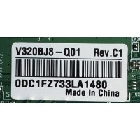 MAIN FUENTE ((COMBO)) PARA TV WESTINGHOUSE·ROKU TV HD / NUMERO DE PARTE 260104029560 / CV816-K42 / 7.D816K4212000.2A2 / C7Y09972208DA / P02EE08070101B / CQC16001148501 / PANEL HK315LEDM-JH4ZH / DISPLAY PT320AT02-2 VER.2.0 / MODELO WR32HX2210