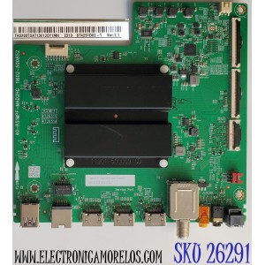 MAIN PARA TV TCL 4K·UHD·HDR ((GOOGLE TV)) / NUMERO DE PARTE 30800-001027 / 40-R51MPF-MAD2HG / 30801-001019 / 11602-500852 / R51MPF / RT2851A / RT2851M / V8-R51MT08-LF / DISPLAY ST4251D02-1 VER.2.1 / MODELOS 43S470G / 43S450G