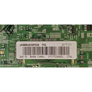 MAIN PARA TV SAMSUNG / NUMERO DE PARTE BN94-12484U / BN41-02568B / BN97-13528S / BN9412484U / KANT_M_BUILT_IN / MODELOS UN58MU6100 / UN58MU6100FXZC / UN58MU6071 / UN58MU6071FXZA / UN58MU6100FXZA DA01