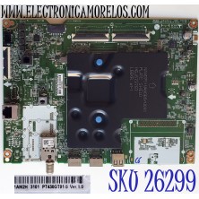 MAIN PARA TV LG 4K·UHD·HDR SMART TV / NUMERO DE PARTE EBU66758878 / EAX69581205 / 66758878 / EAX69581205(1.0) / DISPLAY PT430GT01-5 VER.1.0 / MODELO 43UQ8000AUB / 43UQ8000AUB.BUSSLJM