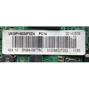 MAIN PARA TV SAMSUNG / NUMERO DE PARTE BN94-06778C / BN41-02046B / BN97-07695D / BN9406778C / PARTE SUSTITUTA BN94-06711E / PANEL CY-DF390BGMV1H / MODELO UN39FH5000 / UN39FH5000FXZA PF03