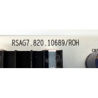  FUENTE DE PODER PARA TV HISENSE QLED / NUMERO DE PARTE 400729 / RSAG7.820.10689/ROH / 10689-W / CQC13134095636 / E166702 / PANEL HD750H1U72-T0LFK1\GM\MCKD3A\ROH / DISPLAY HV750QUB-F91 / MODELOS 75QD6N / 75A7N