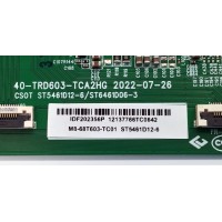 T-CON PARA TV JVC / NUMERO DE PARTE M8-68T603-TC01 / 40-TRD603-TCA2HG / ST5461D12-6 / 12137766TC0642 / IDF202356P / E148158 / CS0T / CSOT / ST6461D06-3 / DISPLAY ST5461D12-6 VER.2.2 / MODELO SI55URF