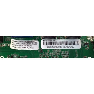 MAIN PARA TV GHIA / NUMERO DE PARTE T201605053A / CNC3393 / CNC3393_RK3128_A1 VER:1.1 / CNC3393_RK3128_A1_V2.0 / V1.0 2016062721 / 7214 20160126_170756 / MODELO GDE240FS5