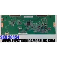 T-CON PARA TV LG / NUMERO DE PARTE 44-97721220U / 47_6021772 / HF860QUB-F2D_VD0 / L435078A_09 / 44-97721220UY1A / E3330HF4 / DISPLAY HF860QUBF2D / HF860QUB-F2D / MODELO 86UR8750PSA