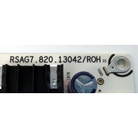 FUENTE DE PODER PARA TV HISENSE / NUMERO DE PARTE 333532 / RSAG7.820.13042/ROH / 13042-A / CQC13134095636 / E166702 / PANEL HD650H1U71-T0L1\S1\GM\ROH / DISPLAY HV650QUB-F70 / MODELO 65A6KV