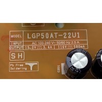 FUENTE DE PODER PARA TV LG / NUMERO DE PARTE EAY65895570 / LGP50AT-22U1 / TN4165895570 / 65895570 / TN4165895570(1.0) / PANEL NC500TQG-VXKHC / DISPLAY V500DJ7-QE1 B REV.C9 / MODELOS 50UR7800PSB / 50UR8000AUA / 50UM670H0UA