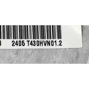 MAIN FUENTE ((COMBO)) PARA TV HISENSE FHD ((ROKU TV)) / NUMERO DE PARTE 407549 / RSAG7.820.13033/ROH / 43A35HUR(B0M1) / 43A35HUR / PANEL JHD425H1F51-T0\S3\GM\MCKD3A\ROH / DISPLAY T430HVN01.2 / MODELO 43A4KR