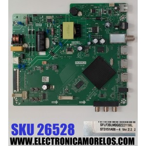 MAIN FUENTE ((COMBO)) PARA TV WESTINGHOUSE HD ((ROKU TV)) / NUMERO DE PARTE B21075059 / CH_XC9C_A / TPD.MS1603.PB751 / 2605Q47A0 / PANEL C320Y20-G5 / DISPLAY ST3151A08-4 VER.2.2 / MODELO WR32HX2019