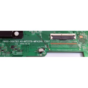 MAIN FUENTE COMBO PARA TV TCL ORIGINAL GOOGLE TV / NUMERO DE PARTE 30800-000926 / 30801-000902 / 40-MT21T6-MPA2HG / 11602-500793 / MT21T6 / MT9221 / V8-T221T04-LF / GNB002134A / PANEL LVF400NDEL MJ9W03 V2 / DISPLAY V400HJB-P03 C3 / MODELO 40S350G