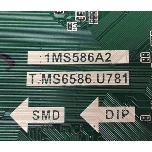 MAIN PARA TV PIONEER HD ((SMART TV)) / NUMERO DE PARTE SVS586TA11-MA200CK / T.MS6586.U781 / 1MS586A2 / V8-MS86MNA-LF1V140 / MIDF959122H-00151 / DISPLAY ST6451D02-F / MODELO PLE-65S08UHD