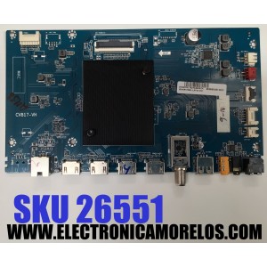 MAIN PARA TV PHILIPS ((ANDROID TV)) / NUMERO DE PARTE SVSMTR1702-MA200CK / CV817-VH / V8-MR17K01-LFV1415 / MDMA8012567-02218 / PANEL LVU650CSDX E0365 / DISPLAY ST6451D06-03 VER.2.1 / MODELO 65PUL7973/F7