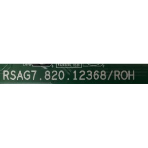 MAIN FUENTE ((COMBO)) PARA TV HISENSE ((VIDAA)) / NUMERO DE PARTE 315238 / RSAG7.820.12368/ROH / 55A53FUV(0011) / 315239 / 55A53FUV / PANEL HD550Y1U72-T0L2\GM\CKD3A\ROH / DISPLAY HV550QUB-F70 REV.2.0 / MODELO 55A65HV