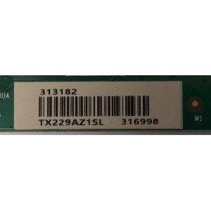 T-CON PARA TV HISENSE / NUMERO DE PARTE 313182 / RSAG7.820.11538/ROH VER.A / 316998 / TX229AZ1SL / H41802PNK85A2 / CQC2 / PANEL HD550Y1U72-T0L2 / DISPLAY HV550QUB-F70 REV.2.0 / MODELO 55A65HV