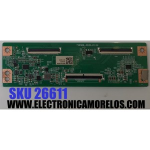 T-CON PARA TV ONN / NUMERO DE PARTE  513C65B0M05 / TV65B0-ZC26-01 / TV65B0-ZC26-01 (A) / 303C65B0231 / 20240320 / 2010132922 / M05-4156-04526 / DISPLAY JR645R3HA3L / MODELO 100012587 (65")