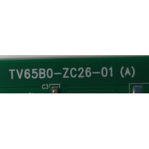 T-CON PARA TV ONN / NUMERO DE PARTE  513C65B0M05 / TV65B0-ZC26-01 / TV65B0-ZC26-01 (A) / 303C65B0231 / 20240320 / 2010132922 / M05-4156-04526 / DISPLAY JR645R3HA3L / MODELO 100012587 (65")