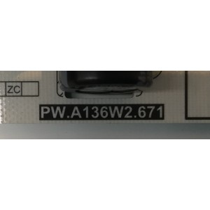 FUENTE DE PODER PARA TV VIZIO / NUMERO DE PARTE 60101-04421 / PW.A136.671 / 4300187689 / A22081000-0A00885 / DISPLAY HV430QUB-F70 / MODELO M43Q6M-K04 / M43Q6M-K04 LBVFN7NZ