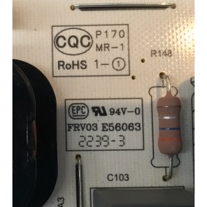 FUENTE DE PODER PARA TV VIZIO / NUMERO DE PARTE 60101-04421 / PW.A136.671 / 4300187689 / A22081000-0A00885 / DISPLAY HV430QUB-F70 / MODELO M43Q6M-K04 / M43Q6M-K04 LBVFN7NZ