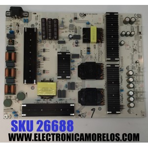 FUENTE DE PODER PARA TV HISENSE / NUMERO DE PARTE 336383 / RSAG7.820.13041/ROH / CQC13134095636 / 13041-B / DPD235JX0A5 / PANEL HD650Z6U52 / DISPLAY T650QVN07.H / MODELO 65U8K